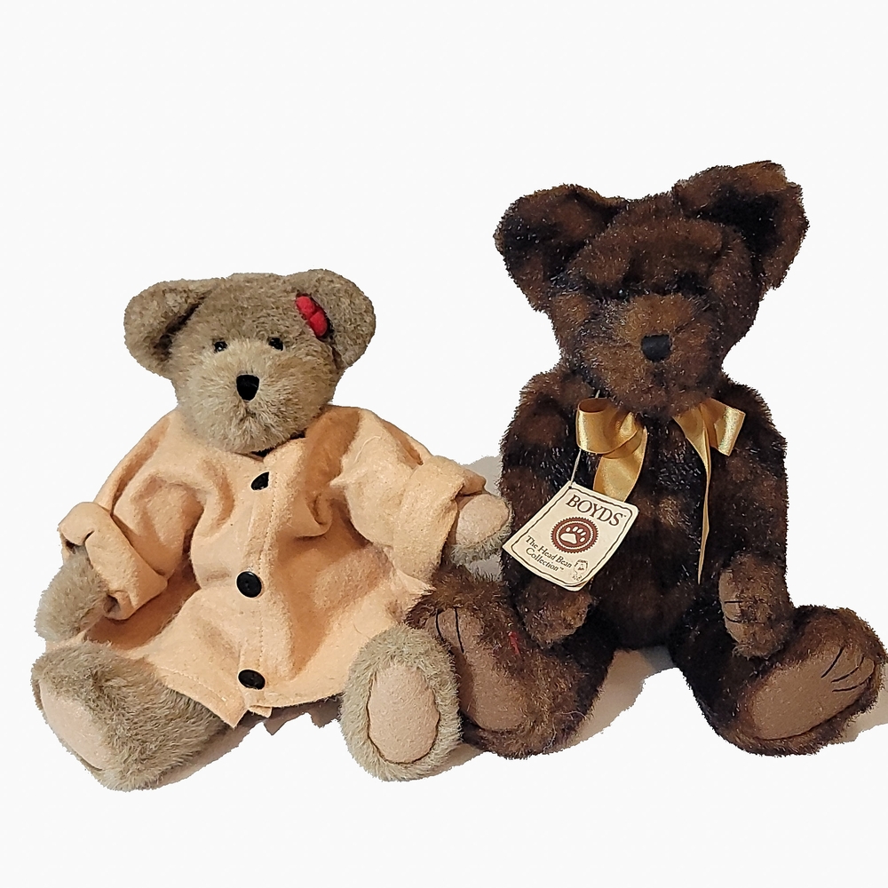 Boyds Bears Brown and Tan Stuffed Animal Collection